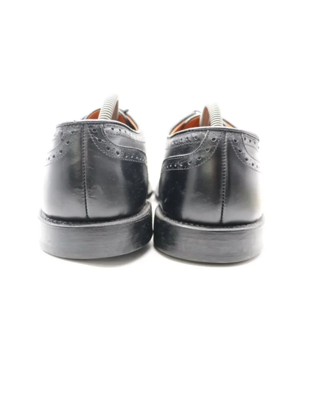 Allen Edmonds Colton Men's 10 E Cap Toe Brogue Black Leather Oxford Made In USA